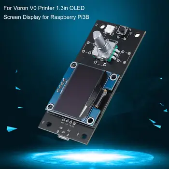 עבור פטל Pi3B מסך מגע קיבולי מסך עבור Voron V0 1.3 אינץ OLED, מסך תצוגה 3D מדפסת אביזרים