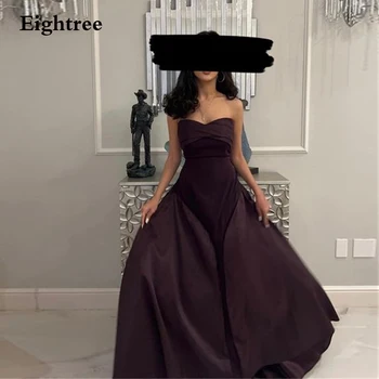 Eightree הרשמית שמלות לנשף כתם סטרפלס Abendkleider דובאי שמלות ערב ארוכות מסיבת גלימות דה לנשף 2022