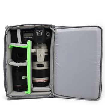תיק צילום המצלמה לחץ עמיד צילום אניה התיקים מרופדים להכניס SLR עדשות Case for Canon Sony ניקון 5D7D אביזרים