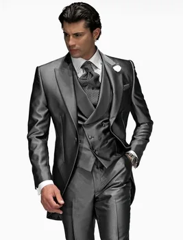 2023 עסקי מזדמן החליפה של גברים 3 חלקים החתן הטוב ביותר חליפה סעודת החתונה, החליפה של הגברים טוקסידו לגברים חליפה