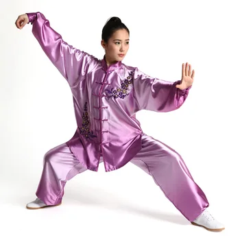 אומנויות הלחימה טאי צ ' י בגדי רקמה, בגדים ציון Taijiquan רקום תלבושות האביב קונג פו בגדים