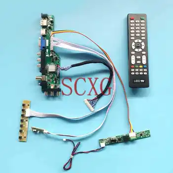 DVB-LCD מסך בקר הלוח מתאים LM185TT1A/2A/3A/4A HDMI-VGA תואם USB AV RF 18.5