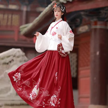 העתיקה Hanfu השמלה עממי ריקוד תלבושת נשים שושלת האן נסיכת פיות Hanfu שמלה בסגנון מזרחי בגדי ריקוד ילדה קוספליי