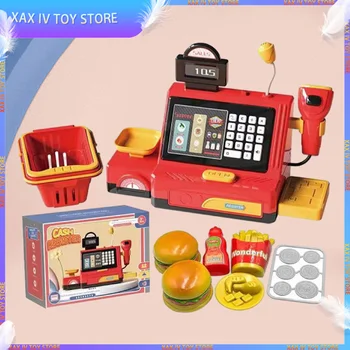 הילדים החדשים פאזל צעצוע הבית נערת צעצוע סימולציה סופרמרקט הקופה חשמלי רב תכליתי הורה-ילד מתנות