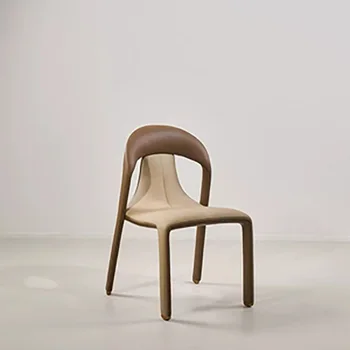 המשרד המודרני כסאות אוכל בעיצוב עץ מסעדה החתונה ארגונומי להירגע כורסה לחדר השינה Sedia דה-Pranzo נורדי רהיטים