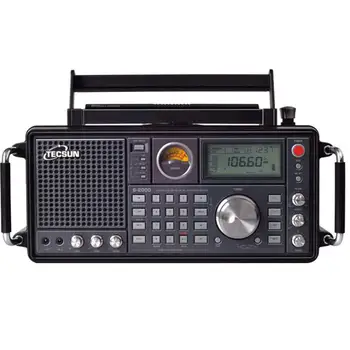 TECSUN ס-2000 SSB כפול המרה PLL FM/MW/SW/LW אוויר הלהקה אינטרנט מקצועי נייד רדיו
