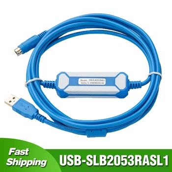 USB-SLB2053RASL1 על אמרסון EC סדרת תכנות PLC כבל נתונים הורד את קו ה-USB RS232 Adapter