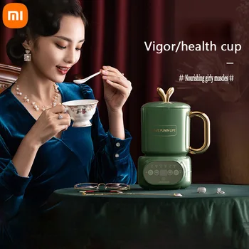 Xiaomi מיני 600ML בריאות סיר חשמלי תבשיל כוס Multi-פונקציה המשרד מבושל דייסה, חלב, קפה זכוכית/קרמיקה בריאות סיר מרק