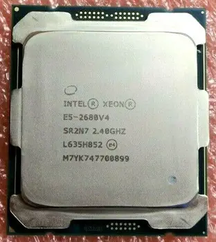 Xeon E5-2680V4 CPU 14 הליבה 28 חוטים LGA 2011-3 E5-2680 V4 CPU SR2N7