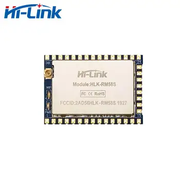 משלוח חינם 2pcs HLK-RM58S Wifi+זוג UART מודול אלחוטי במהירות גבוהה העברת שיעור Dual Band
